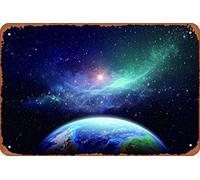 Exoplanet In Outer Space Fantasy Galaxy Picture Solar System Science Kids Map Classroom Chart Earth Pictures Planets Hubble Astronomy Nasa Milky Way Educational Metal Tin Signs Room Stuff Wall Decor
