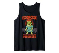 Exorcise Possessed Gym Horror Workout Parody Gift Tank Top