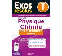 Exos résolus spécialité Physique-Chimie Tle