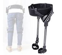 Exoskeleton Adult Walking Aid, Walkers for Lower Limb Training & Assist, Adjustable Leg Training Assisted Rehabilitation Equipment (Both Legs M)