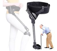 Exoskeleton Bionic Body Power Walking Aid,3 Level Adjustable Leg Rehabilitation Trainer for Elderly and Limited Mobility (Right M)