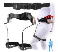 Exoskeleton Ergonomic Power Walking Aid,50% Effort Reduction,No Charging Needed,Natural Mobility Support for Elderly and Limited Mobility