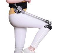 Exoskeleton Legs, Bionic Body Power Walking Aid, 3 Level Adjustable Strength, Lower Limb Rehabilitation Training, Mobility Walking Aid for Adults Elderly Left Leg,S