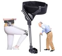 Exoskeleton Power Walking Aid, Stroke/Hemiplegia Rehab Trainer for Adults and Elderly, Lower Limb Assistance Walking Aid (Right S)