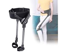 Exoskeleton Power Walking Aids for Disabled and Elderly, Adjustable Lower Limbs Assisted Rehabilitation Equipment Lightweight Upright Walker (Both Legs S)