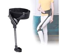 Exoskeleton Power Walking Aids for Disabled and Elderly, Adjustable Lower Limbs Assisted Rehabilitation Equipment Lightweight Upright Walker (Right M)