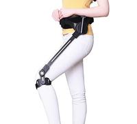 Exoskeleton Power Walking Aids, Training Leg Lifting Adjustable Mobility Walking Aid for Adults Elderly, Lightweight and Portable (Left Led S)