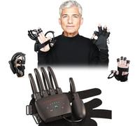 Exoskeleton Rehabilitation Gloves - Rechargeable, Mirror Function, 9 Levels of Strength Adjustment, Multiple Training Modes for Hemiplegia and Stroke