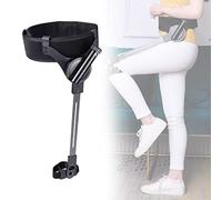 Exoskeleton Upright Walker Mobility Walking Aids, Portable Legs Rehab Training, Stroke Hemiplegia Walker, Lower Limb Rehabilitation Training (Left S)