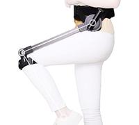 Exoskeleton Walking Aid for Lower Limb Assist, Power Walkers Mobility Walking Leg Training Aids for Adults Elderly Stroke Hemiplegia (Left Leg M)