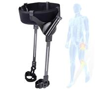 Exoskeleton Walking Aids for Adults,Bionic Body Power Walking Aids,3 Level Adjustable Cuts Effort by 50% Ideal for Stroke Rehab Hiking Travel and Daily Mobility Support (Bothlegs, L)