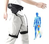 Exoskeleton Wearable Power Walking Aid, Lower Rehab Trainer, 30% Effort Reduction, Mobility Support Rehabilitation Tool(Black,S)
