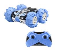 Exost 20268 Remote Control Off-Road Car - 360 Aquacross 2.4 GHz - Rechargeable Battery - Ride on The Floor and Floats in Water - Toy for Children - 5 Years and Above, Multicolored