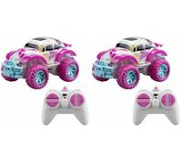 Exost 20269 Remote Control Off-Road Car - Mini Pixie 2.4 GHz - Size XS - Toy for Children Aged 5 Years, Multicolored (Pack of 2)