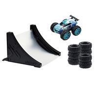 Exost 20620 Jump/Shox Stunt Pack, Silverlit, Friction Powered, Racing Car Toy for Boys & Girls, Multicoloured