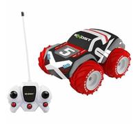 Exost Aqua Typhoon | All Terrain Remote Control Car | 1:24 Scale | Red and Black | For Kids 5+ | Water, Earth & Snow