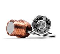 Exotac BMQR .380 Magnetic Quick Release Keychain with Non-Corrosive Stainless Steel Casing and Copper Bullet, Works with Traditional Key Ring and FREEkey System, Made in the USA