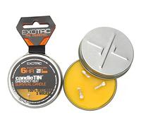 Exotac Men's Candletin Hot Burn Emergency Candle - Silver, Small