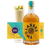 Exotic Banana Rum - 70cl, 40% ABV - Tropical Banana Flavour, British Made by Two Lasses Spirits, Perfect for Mixing or Sipping
