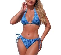 Exotic Bikini,Floral Print Tankini Swimsuit Bikini Separates Two Piece Bathing With