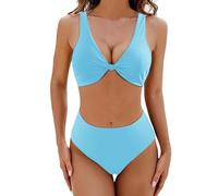 Exotic Bikini,Women's Sexy Hollow Patchwork Split Swimsuit Suit Bikini