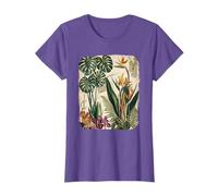 Exotic Botanical Vintage Illustration Tropical Plant Art T-Shirt