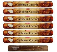 Exotic Fruit Fragrance Incense Sticks Various Assorted Perfume Scented Room Aroma 120 Joss Stick (Coconut)