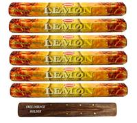 Exotic Fruit Fragrance Incense Sticks Various Assorted Perfume Scented Room Aroma 120 Joss Stick (Lemon)