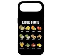 Exotic Fruit Types Botanical Illustration Chart Case for iPhone Air