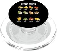 Exotic Fruit Types Botanical Illustration Chart PopSockets PopGrip for MagSafe