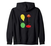 Exotic Fruits Citron Acerola Tropical Mix Zip Hoodie