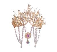 Exotic Princesses Tassels Crowns Mysterious Elegant Headpiece Queen Headbands For Unique Styles Enthusiasts Stylish Headpiece