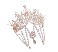 Exotic Princesses Tassels Crowns Mysterious Elegant Headpiece Queen Headbands For Unique Styles Enthusiasts