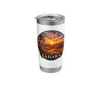 Exotic Sahara Desert Vintage Art Adventure Stainless Steel Insulated Tumbler