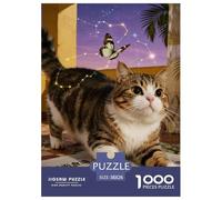 Exotic Shorthair 1000 Piece Jigsaw Puzzles for Adults And Kids Challenging Games Pet Cat Home Decors Family Puzzle Game Birthday Gifts 38x26cm/1000pcs