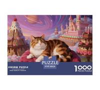 Exotic Shorthair 1000 Piece Jigsaw Puzzles for Adults And Kids Perfect for Relaxation Pet Cat Home Decors Creativity & Gift Giving 38x26cm/1000pcs