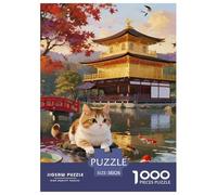 Exotic Shorthair 1000 Piece Jigsaw Puzzles for Adults And Kids with Extra Fun Challenges Pet Cat Home Decors Family Puzzle Game Birthday Gifts 38x26cm/1000pcs