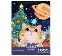 Exotic Shorthair 1000 Piece Jigsaw Puzzles for Adults And Kids with Extra Fun Challenges Pet Cat Home Decors Family Puzzle Game Birthday Gifts 38x26cm/1000pcs