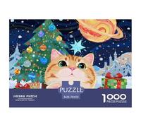 Exotic Shorthair 1000 Piece Jigsaw Puzzles for Adults Challenge High Difficulty Pet Cat Home Decoration Family Puzzle Game Birthday Gifts 70x50cm/1000pcs