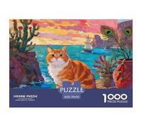 Exotic Shorthair 1000 Piece Jigsaw Puzzles for Adults Challenging Game Pet Cat Home Decoration Family Puzzle Game Birthday Gifts 70x50cm/1000pcs