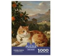 Exotic Shorthair 1000 Piece Jigsaw Puzzles for Adults Challenging Games Pet Cat Home Decors Premium Box Packaging 70x50cm/1000pcs