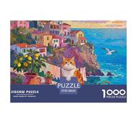 Exotic Shorthair 1000 Piece Jigsaw Puzzles for Adults Family Challenge Toys Pet Cat Home Decoration Premium Box Packaging 38x26cm/1000pcs