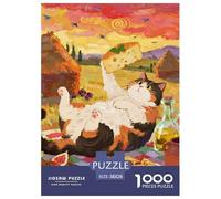 Exotic Shorthair 1000 Piece Jigsaw Puzzles for Adults with Extra Fun Challenges Pet Cat Home Decors Creativity & Gift Giving 38x26cm/1000pcs