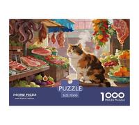 Exotic Shorthair 1000 Piece Jigsaw Puzzles for Adults with Extra Fun Challenges Pet Cat Home Decors Creativity & Gift Giving 70x50cm/1000pcs