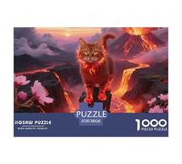 Exotic Shorthair 1000 Piece Puzzle Beautiful Decoration Puzzle Pet Cat Fun Present & Activity for Home38x26cm/1000pcs