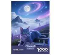 Exotic Shorthair Puzzles 1000 Pieces for Adults Beautiful Decoration Puzzle Pet Cat Colourful,Fun,Challenging And Brainteasing Adults Jigsaw Puzzle Fun Present & Activity for Home70x50cm/1000pcs