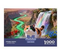 Exotic Shorthair1000 Piece Puzzle Educational Game Cute Cats A Challenging Puzzle for The Whole Family 70x50cm/1000pcs