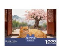Exotic Shorthair1000 Piece Puzzle Puzzle Cute Cats A Challenging Puzzle for The Whole Family 38x26cm/1000pcs
