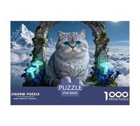 Exotic Shorthair1000 Piece Puzzle Puzzle Cute Cats Colourful Puzzle Gifts for Women And Men 38x26cm/1000pcs