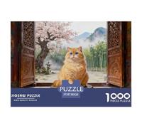Exotic Shorthair1000 Piece Puzzle Puzzle Games Cute Cats Puzzle Gift for Adult 38x26cm/1000pcs